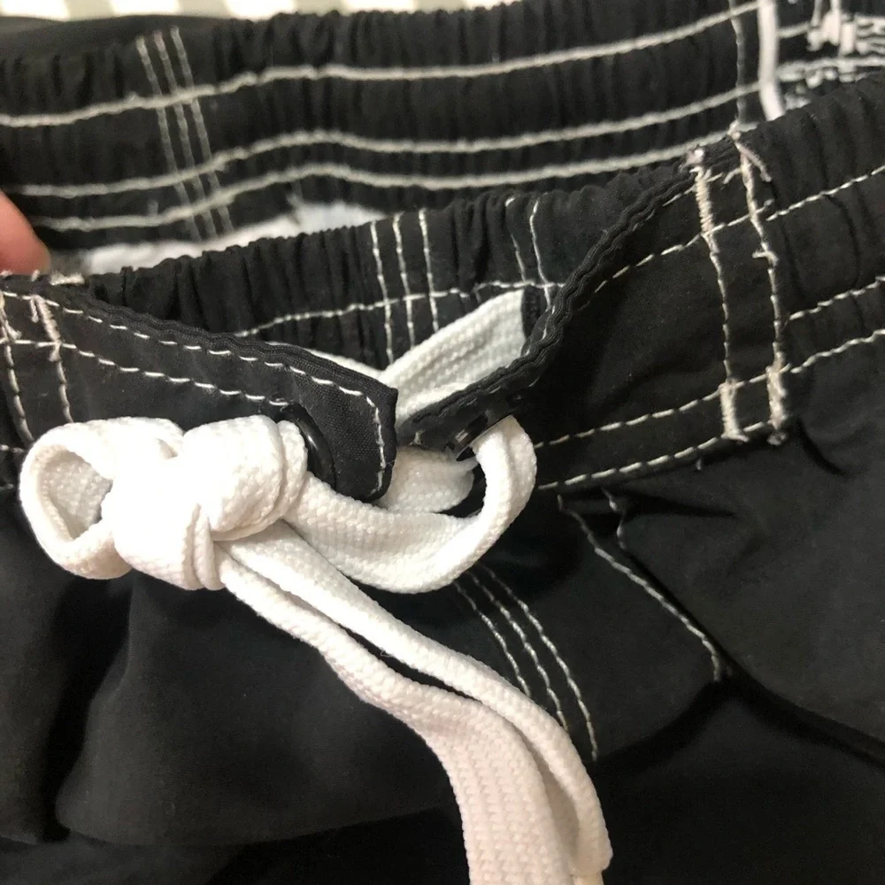 Sea World Boy’s Black Swim Trunks